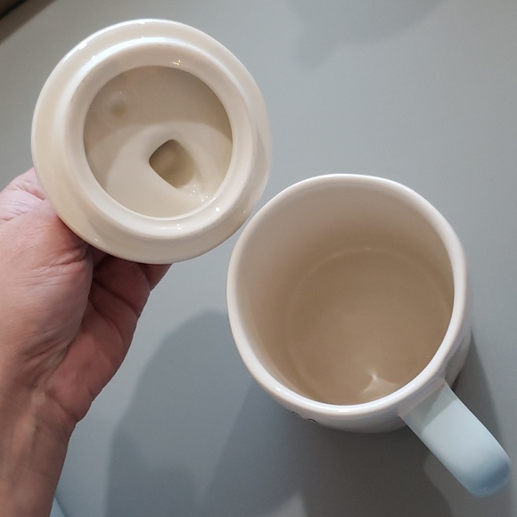 Rae Dunn “A Dream Come True" Cinderella with Slipper lid Mug NWT - Picture 4 of 5